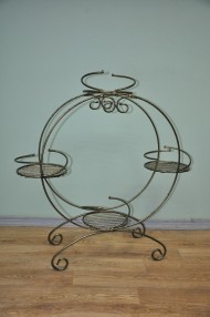 Подставка напольная Барабан на 4 горшка