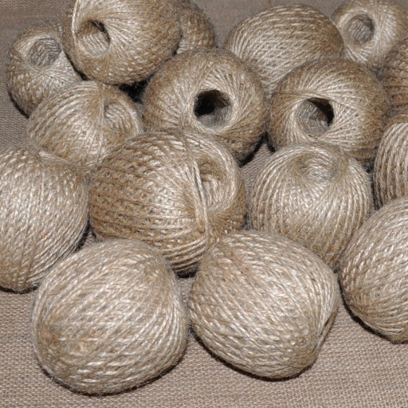 Шпагат джутовый 2-х ниточный 2х560 текс (клубок 100 гр)