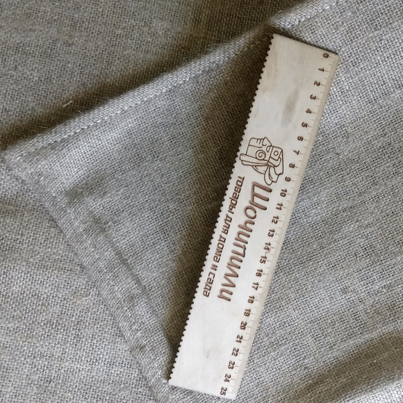 Мешок из мешковины (джут-лен 50/50%) 55х95 см