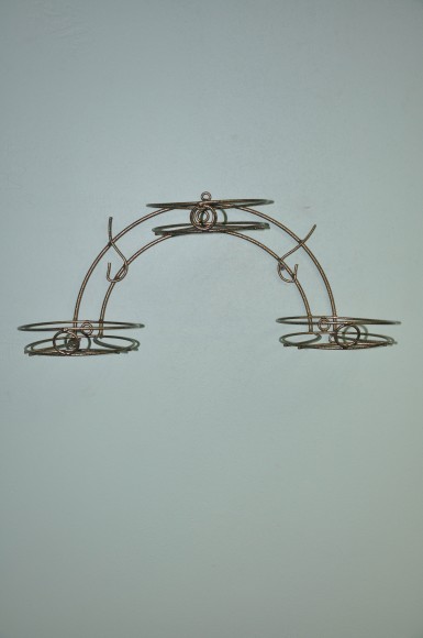 Настенная подставка для цветов Радуга на 3 горшка