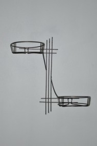 Подставка настенная Прямая на 2 горшка