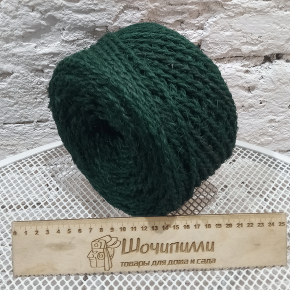 Веревка кокосовая 4-4,5 мм (100 м)