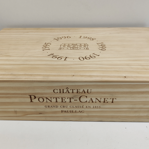 Ящик-пенал винный на 6 бутылок 34х52х11 см