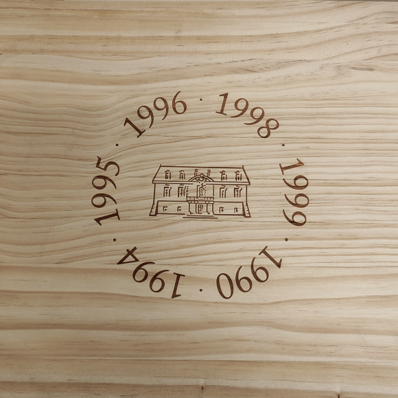 Ящик-пенал винный на 6 бутылок 34х52х11 см