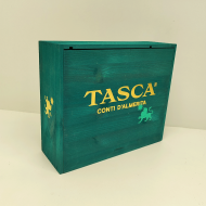 Ящик винный Tasca, Oremus БУ на 3 бутылки (деревянный)