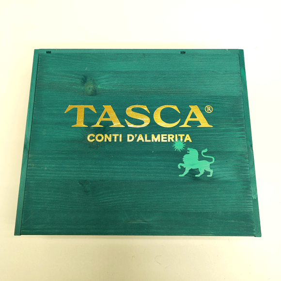 Ящик винный Tasca, Oremus БУ на 3 бутылки (деревянный)