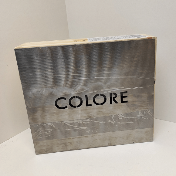 Ящик деревянный со стальной крышкой Color 29х33х11 см