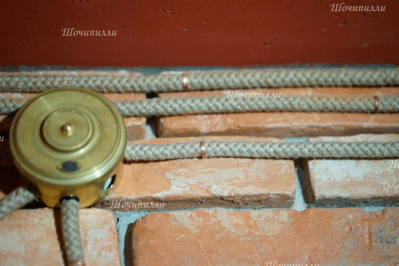 Прокладка системы электропроводки в лофт-стиле г. Пушкино МО