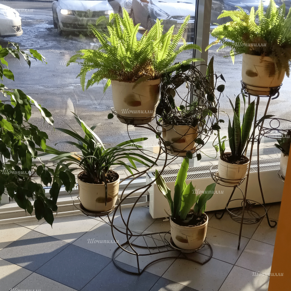 Подставка напольная Конек на 4 горшка