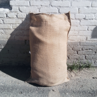 Мешок джутовый бу 65х100 см (без надписей и принтов)