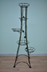 Стойка Березка Витая на 5 горшков