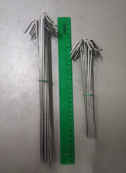 Набор колышек для палатки D-3 мм, L-20 см. (10 шт)