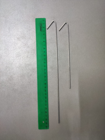 Набор колышек для палатки D-3 мм, L-20 см. (10 шт)