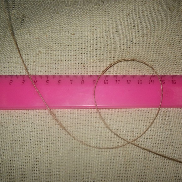 Пряжа однониточная джутовая для вязания (1х280 текс) Бобина 9-12 кг Пряжа однониточная джутовая для вязания (1х280 текс) Бобина 9-12 кг