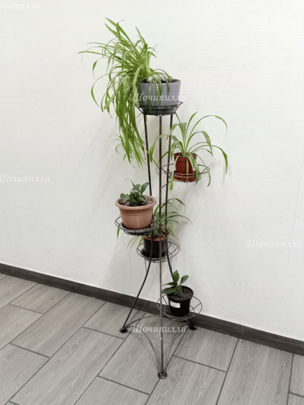 Подставка напольная Классическая на 5 горшков