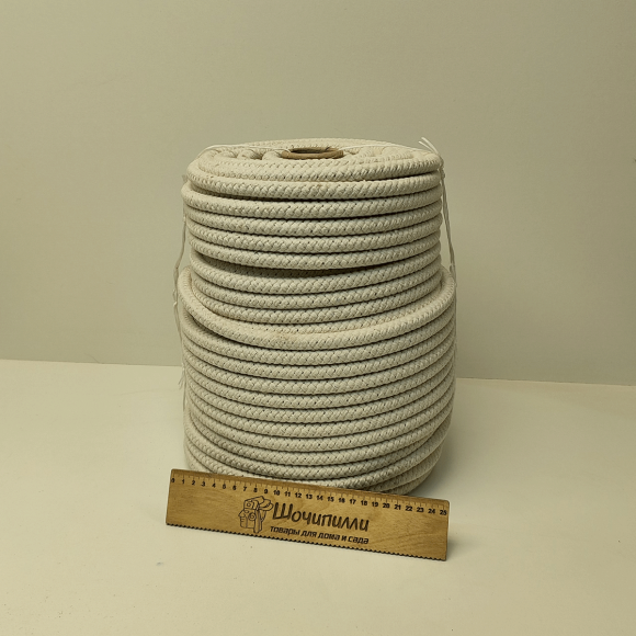 Кабель в хлопчатобумажной оплетке сечение 3х1,5 мм. Бабина 50 м