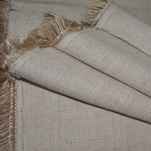 Парусина джут-хлопок 440 гр/м2 (натуральный). Рулон 100 м