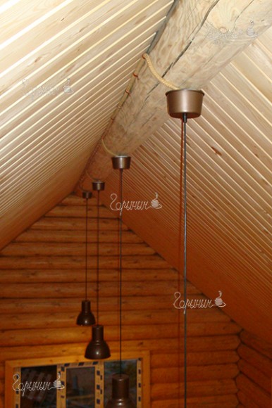 Применение кабеля в джутовой оплетке на освещение