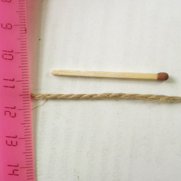 Шпагат джутовый 2х560 текс=1120 текс (1 кг)