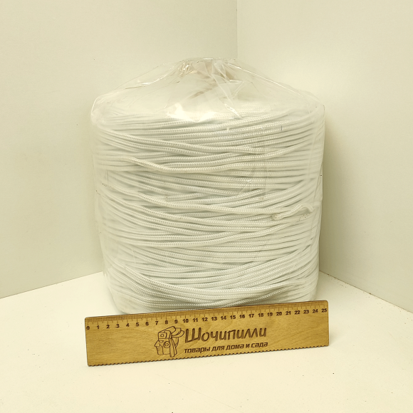 Шнур плетеный полиамидный (с сердечником) 6 мм