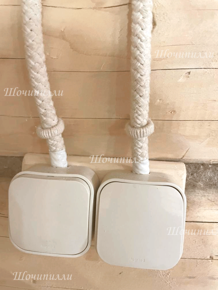 Кабель в хлопчатобумажной оплетке сечение 3х2,5 мм. Бабина 50 м