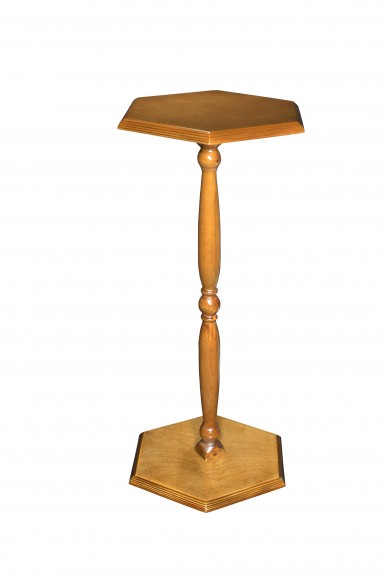 Подставка напольная деревянная Шестигранник малый 62 см