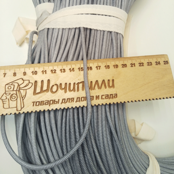 Жгут резиновый эластичный в оплетке 4,1 мм (кусок 50 м)