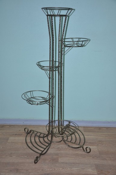 Подставка напольная Бабочка на 5 горшков