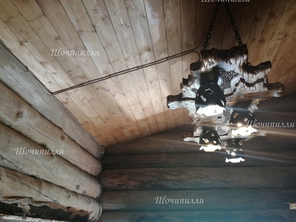 Использование кабеля в джутовой оплетке в деревянном доме. г Серпухов