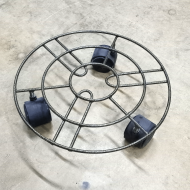 Подставка под цветы на колесиках Мишень