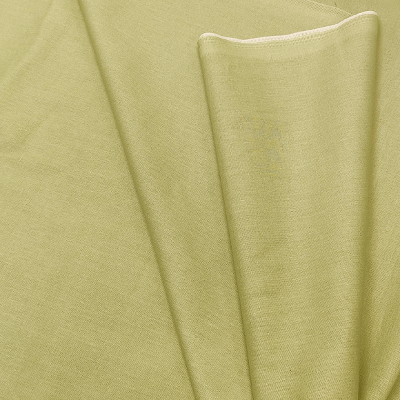 Бязь светло-зеленая, плотность 120 гр/м2, ширина 220 см