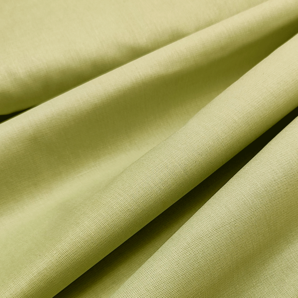 Бязь светло-зеленая, плотность 120 гр/м2, ширина 220 см