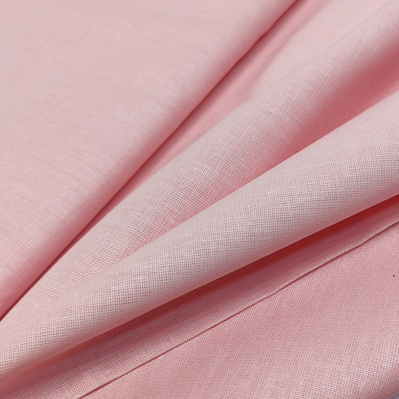 Бязь розовая, плотность 120 гр/м2 ширина 220 см