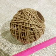 Шпагат джутовый 9-ти ниточный 3 мм (Клубок 100 м)