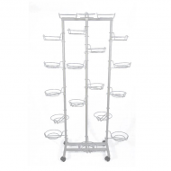 Подставка Комбо на колесиках Тройная (на 15 цветков)