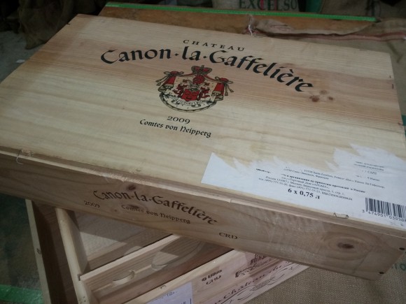 Ящик винный (на 6 бутылок) плоские с крышкой