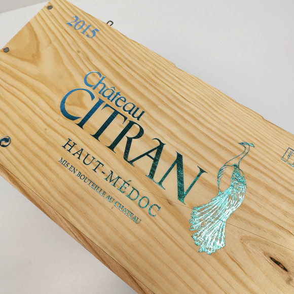 Ящик из под вина (на 6 бутылок)