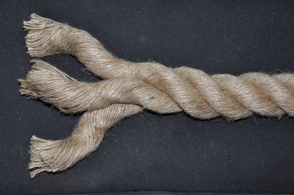 Канат джутовый 36 мм Бухта 50-70 кг (метраж около 80-110 м)