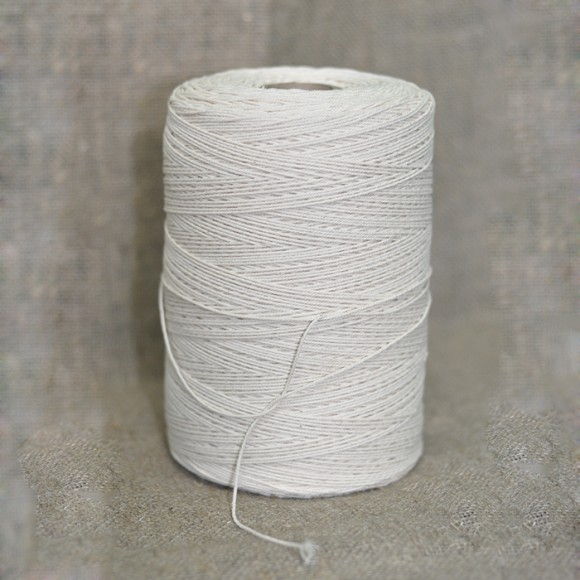 Шпагат хлопчатобумажный трехпрядный 1,4-1,5 мм (бежевый) 1 кг