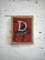 Настенное панно из мешковины Dolce (попугай)