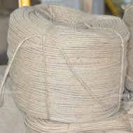 Канат джутовый 6 мм (золотистый). Бабина весовая (25 кг) Канат джутовый 6 мм (золотистый). Бабина весовая (25 кг)