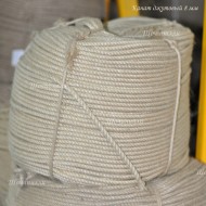 Канат джутовый 8 мм. Бобина 25 кг Канат джутовый 8 мм. Бобина 25 кг