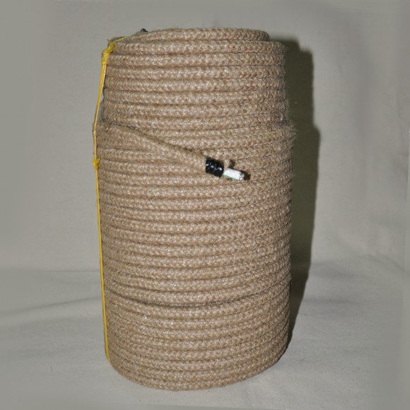 Кабель телевизионный коаксиальный в джутовой оплетке сопротивление 75 Ом (на отрез) Кабель телевизионный коаксиальный в джутовой оплетке сопротивление 75 Ом (на отрез)