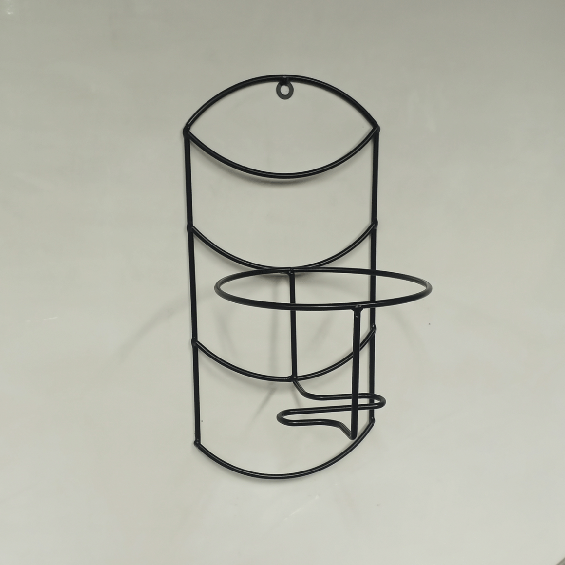 Подставка настенная Цилиндр объемный на 1 горшок