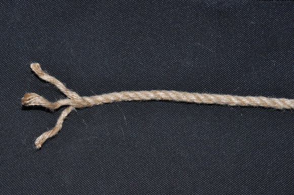 Канат джутовый 4 мм (кусок 100 м)