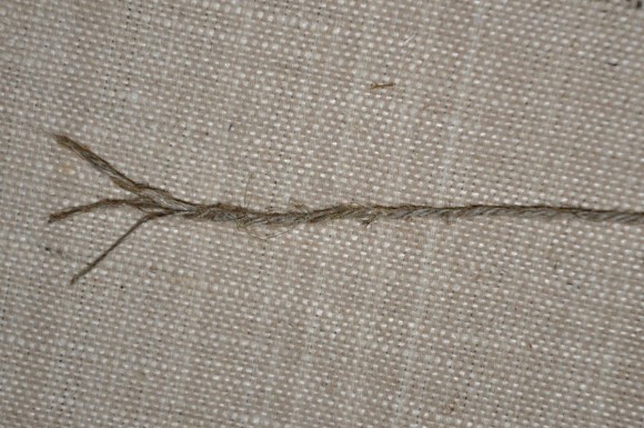 Шпагат льняной 1,8 ктекс 3х ниточный. Бабина весовая Шпагат льняной 1,8 ктекс 3х ниточный. Бабина весовая