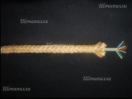 Интернет-кабель в джутовой оплетке (на метраж). Диаметр 10 мм