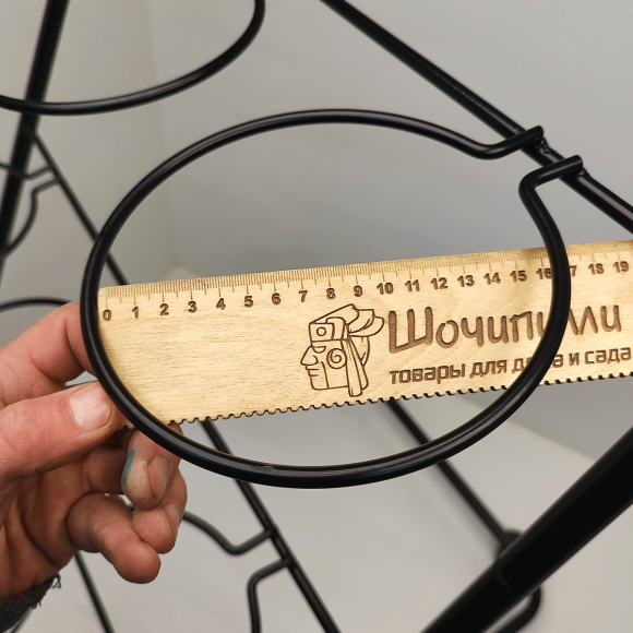 Стойка-витрина 4-х ярусная для цветов (на 12 букетов)