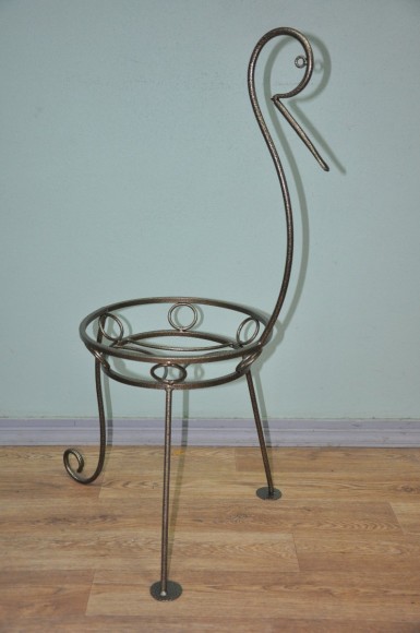 Подставка напольная Птица на 1 горшок