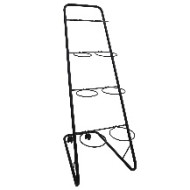 Стойка-витрина 4-х ярусная для цветов (на 8 букетов)